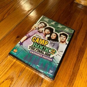 Disney Camp Rock 2 DVD with Green and Purple Cover